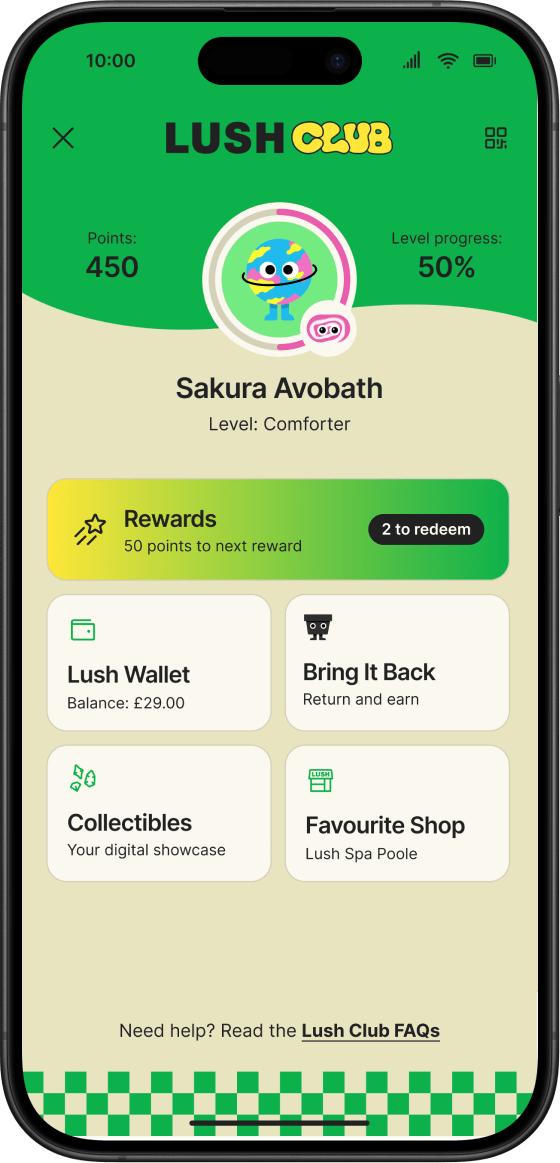 Lush Club Rewards | Join the freshest club in town | LUSH