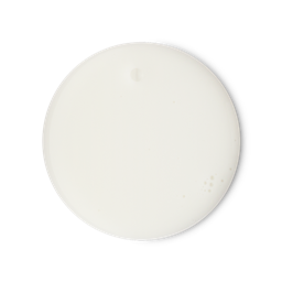 Boo. A perfectly circular swatch of pure white, creamy shower gel.
