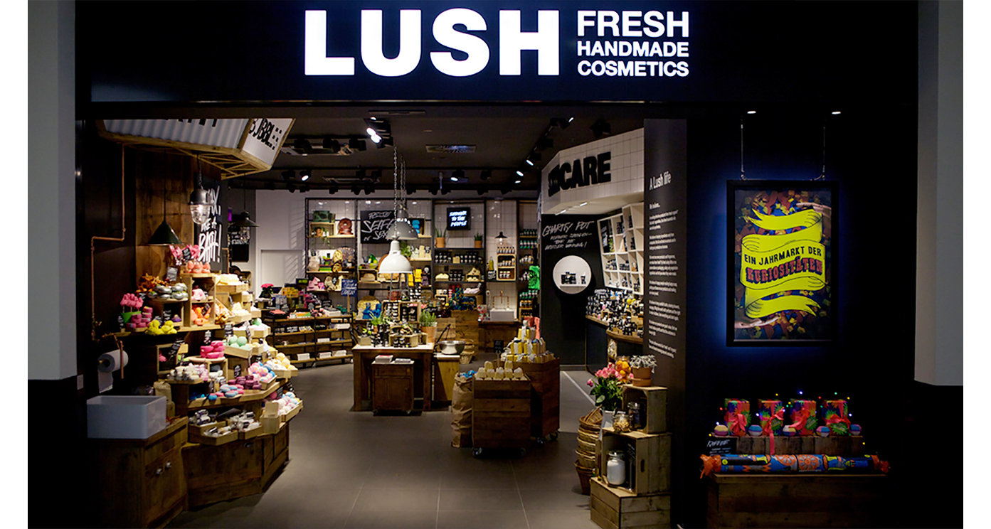 Shopfront Lush Westfield Donauzentrum