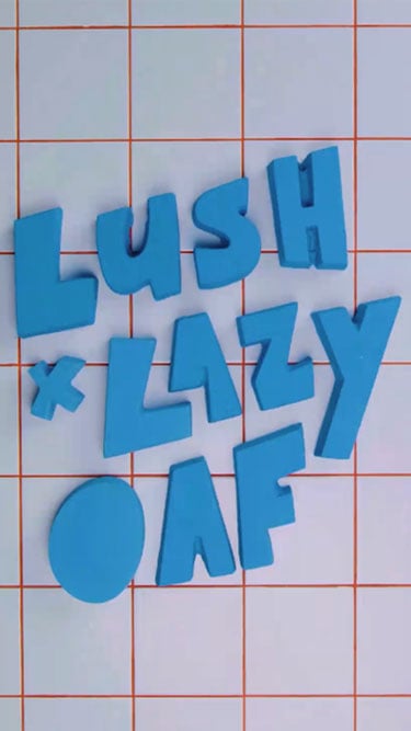 Story: LUSH X Lazy Oaf