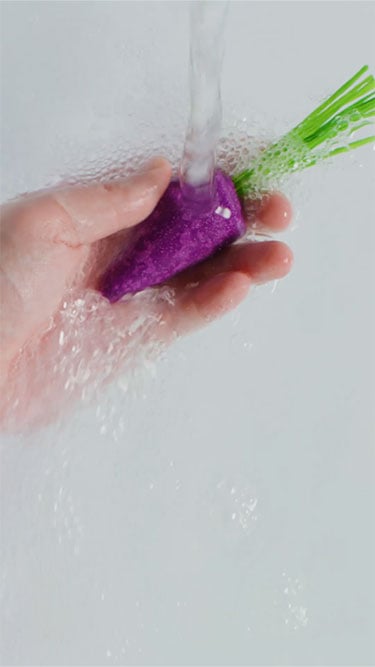 Story: Easter 24 - Baby Rainbow Carrot - Purple - Bubble Bar