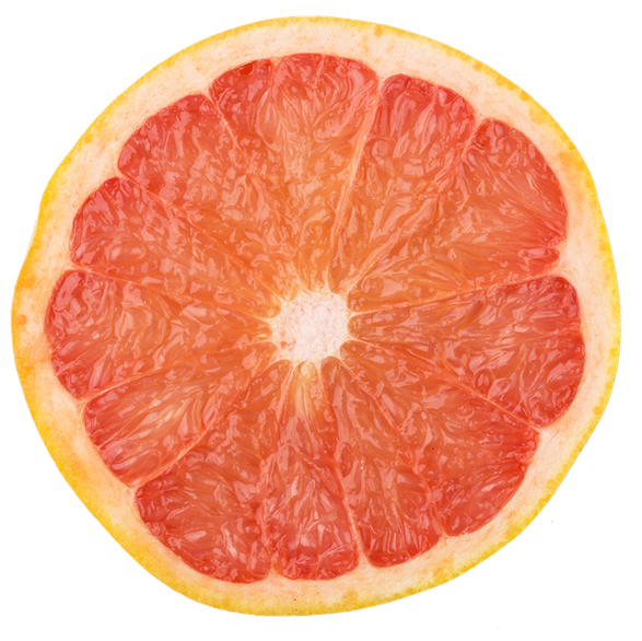 Färsk rosa grapefruktsinfusion