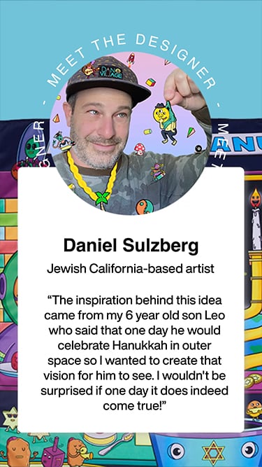 Story: Hanukkah 23 - Happy Hanukkah - Knot Wrap