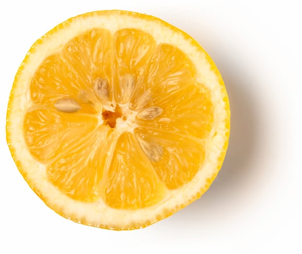 Jus de citron frais (Citrus limonum)
