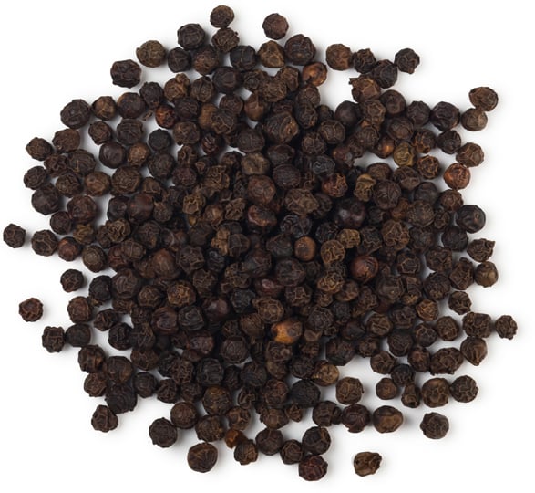 Poudre de poivre noir bio issu du commerce équitable (Piper nigrum)