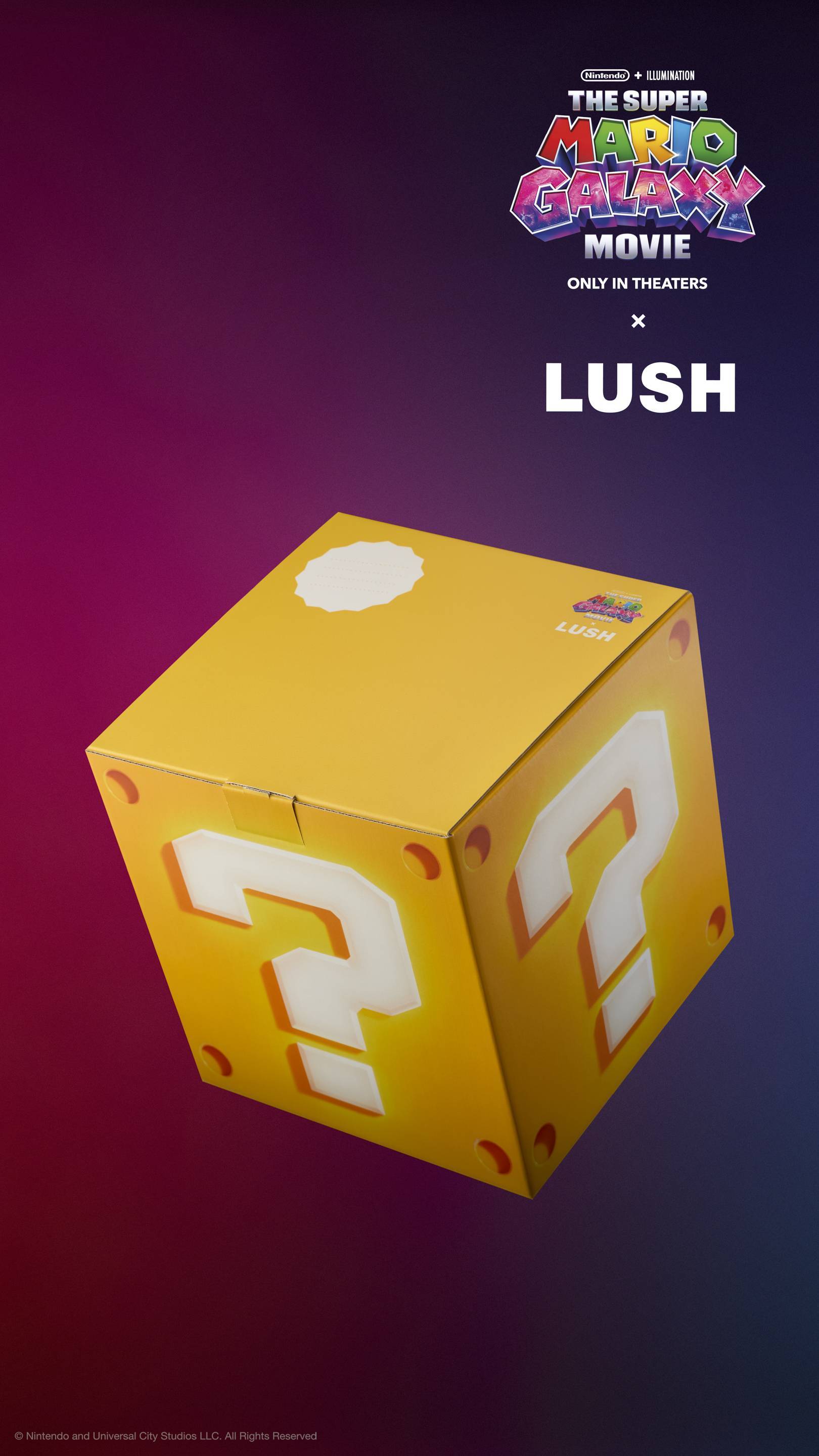 Question Block Gift Box | The Super Mario Bros. Movie | LUSH