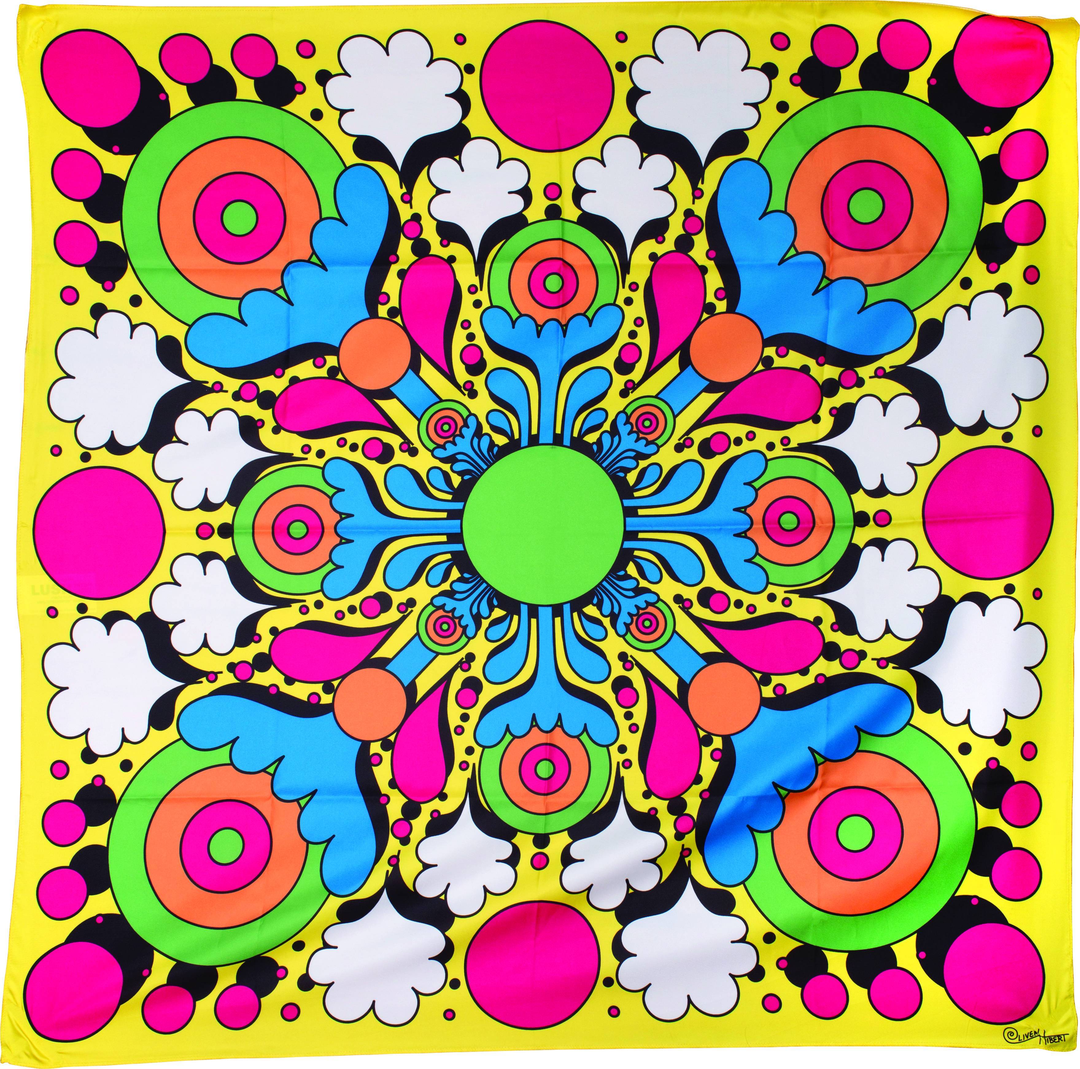 Psychedelic Summer Knot Wrap