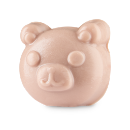 Baby Bear. A gelatinous facial gummy in the shape of a friendly bear face. The product is a pale caramel colour, complete with rounded ears, big eyes and a smiling mouth. 