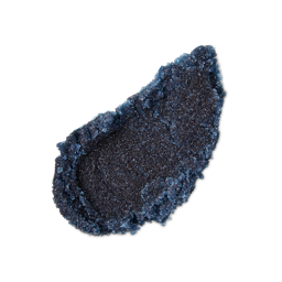 Blackcurrant and Mint. A neatly smeared swatch of thick, textured dark blue lip scrub. The product is heavily textured with sugar granules.