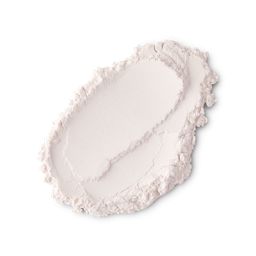 A swatch of the pale pink Dust The Two Of Us dusting powder is shown against a plain background, highlighting its soft, fine texture.
