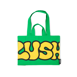 Retro Bubble Lush Big Bag - Green/Yellow