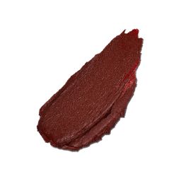 Jumping Jack. A neatly smeared swatch of shimmery, rusted bronze lipstick. The swatch is thick and textured with an almost metallic sheen.