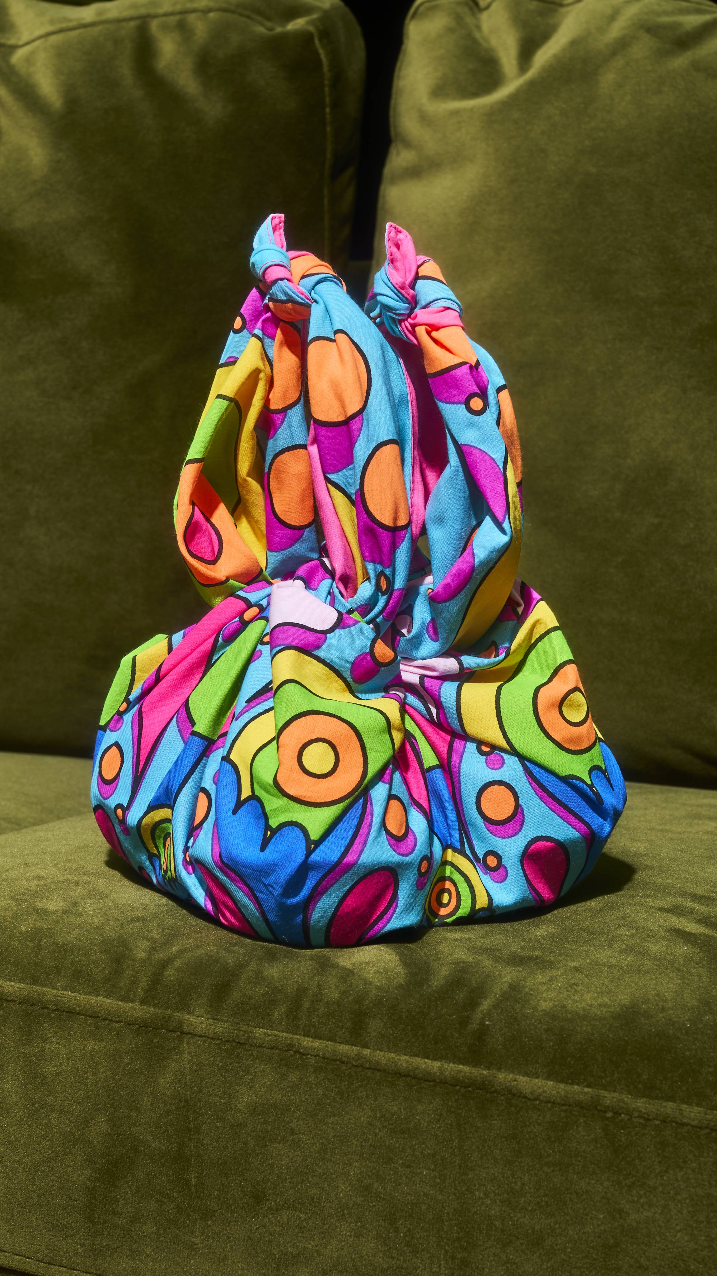 Psychedelic Summer Knot Wrap