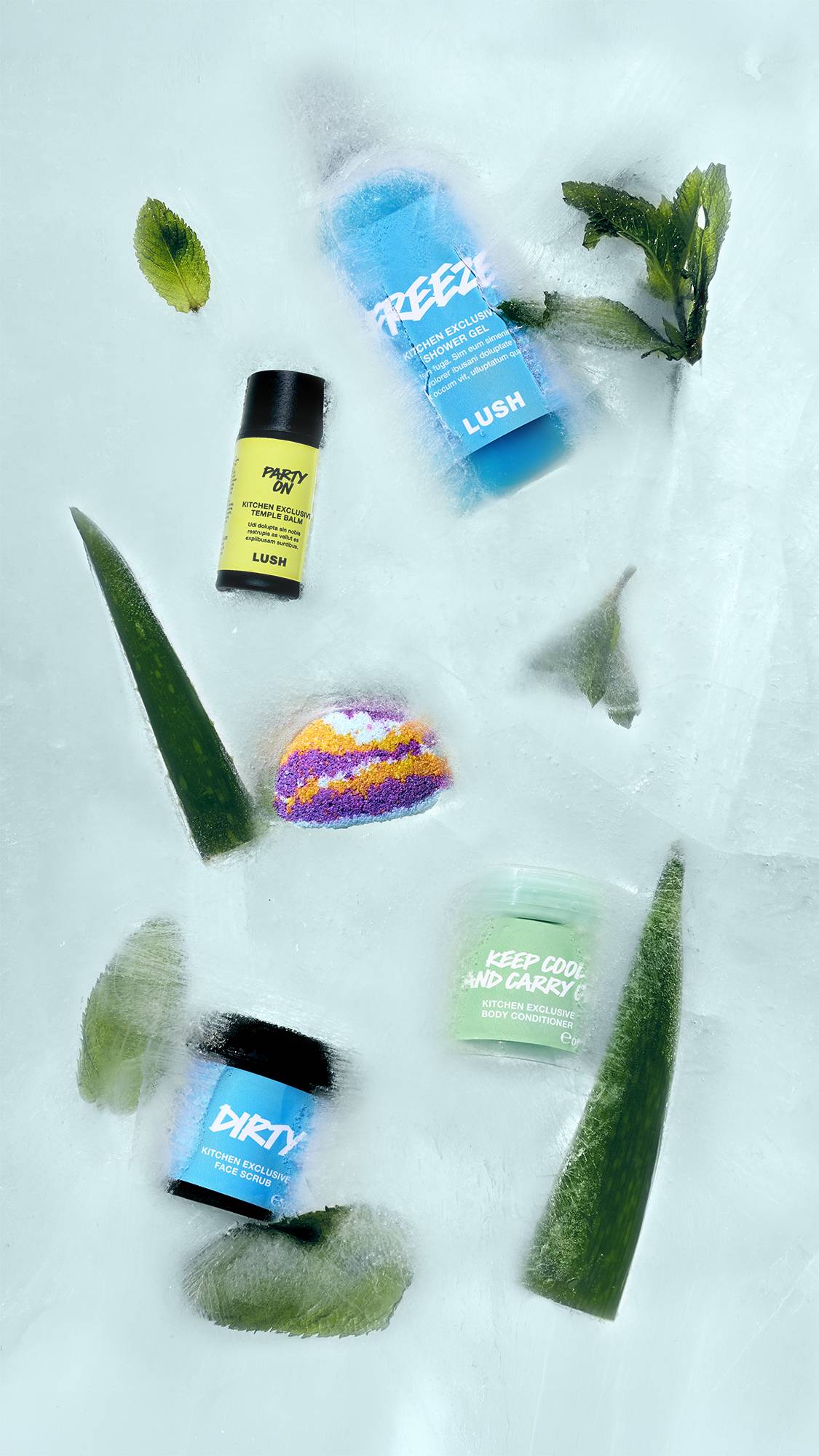 Lush Kitchen Shower Box