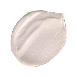 Vanishing Cream. A neatly smudged swatch of thick, creamy, rich self-preserving moisturiser.