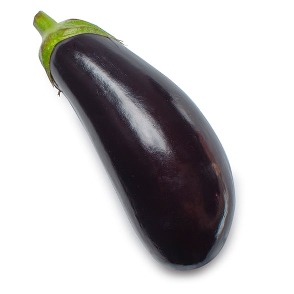 Färsk aubergine