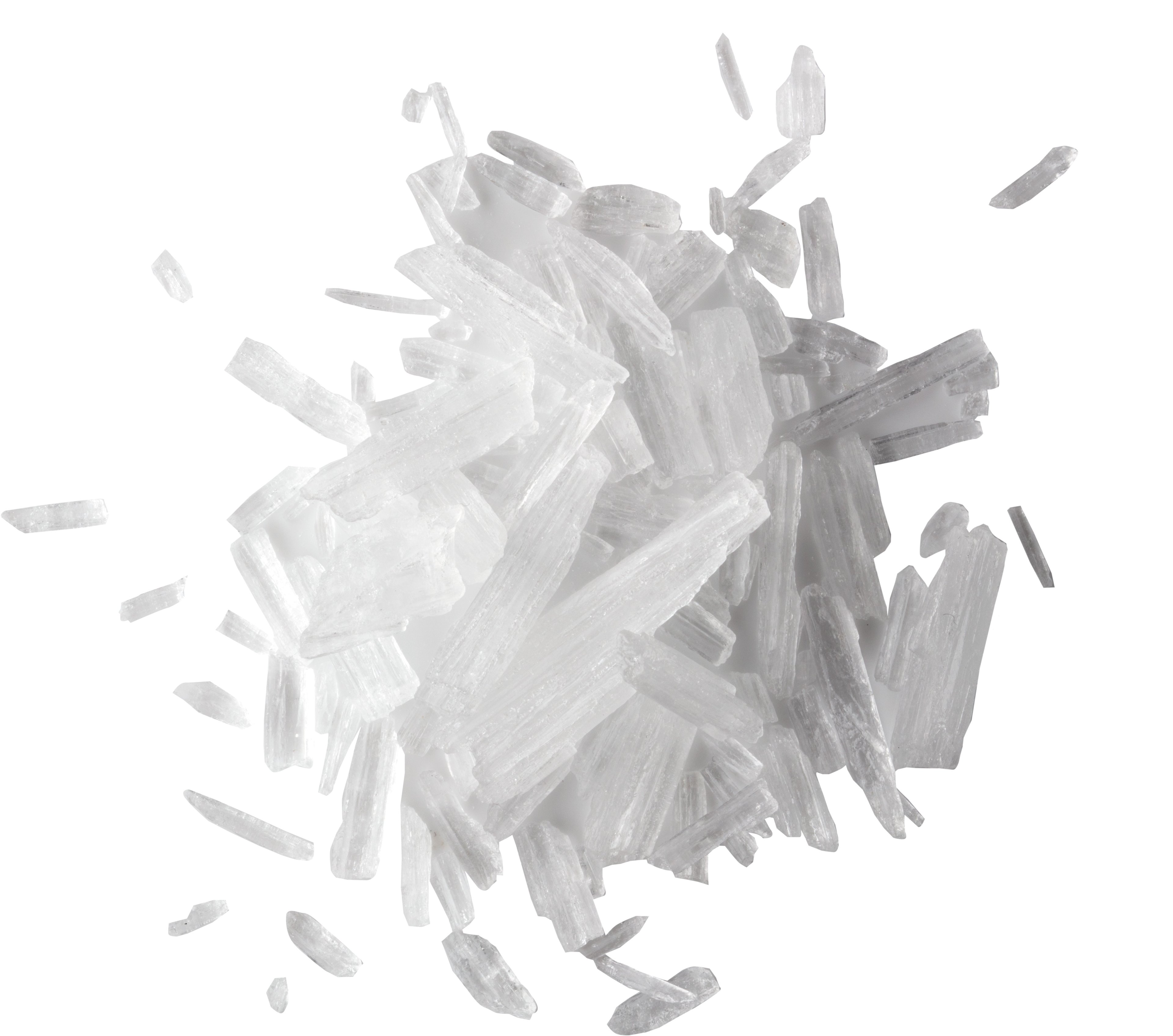 Cristaux de menthol (Menthol crystals)