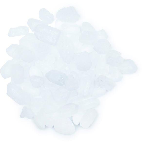 Fehér cukorkristályok