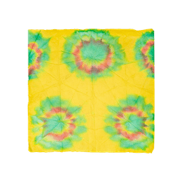 Žlutý batikovaný lokta papír