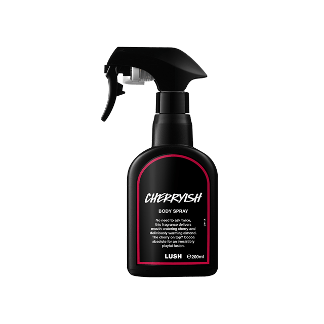 【OHA】LUSH CHERRYISH BODY SPRAY 200ml Sakura | Body Spray | LUSH